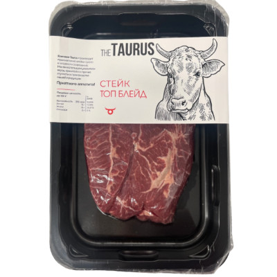 Стейк Taurus Топ Блейд из говядины категории А охлажденный, 300г