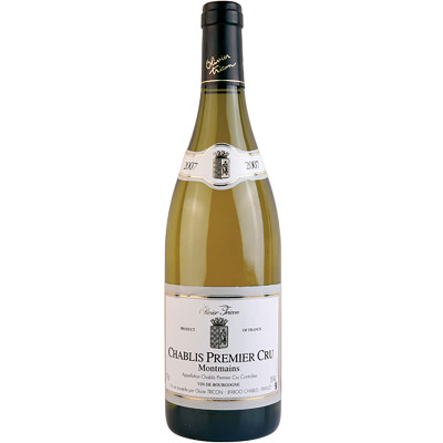 Вино Olivier Tricon Chablis Premier Cru Montmains AOC белое сухое 13%, 750мл