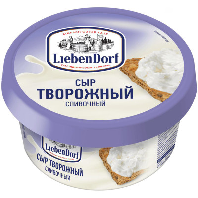 Сыр Liebendorf творожный сливочный 70%, 140г