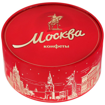 Конфеты Красный Октябрь Москва глазированные молочным шоколадом, 200г
