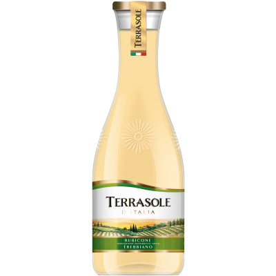 Вино Terrasole Trebbiano Rubicone IGT белое сухое 10.5%, 750мл