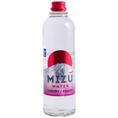Напиток газированный Mizu со вкусом вишни безалкогольный, 500мл