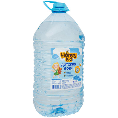 Вода Черноголовская питьевая негазированная 0 месяцев+ Honey Kid, 5л