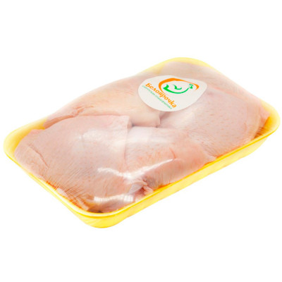 Бедро цыплёнка-бройлера Белоярочка с кожей охлаждённое