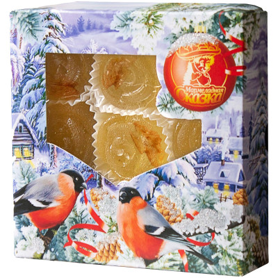 Мармелад Мармеладная Сказка желейный формовой мёд-лимон-грецкий орех, 300г