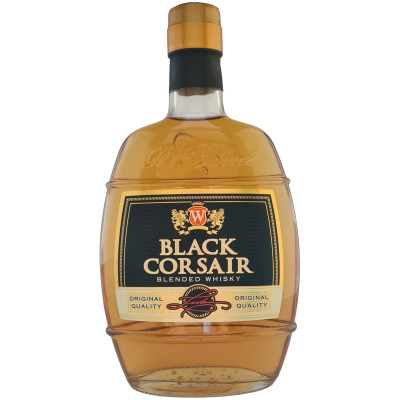 Виски Black Corsair купажированный 40%, 500мл