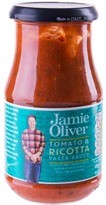 Соус Jamie Oliver с томатом сыром рикотта и базиликом, 400мл
