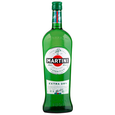 Напиток Вермут Martini Extra Dry белый сухой 500мл, 18%