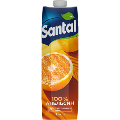 Сок Santal апельсиновый, 1л