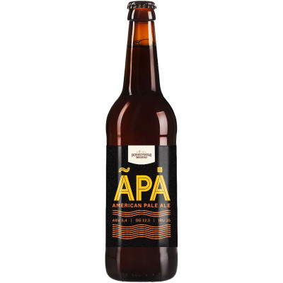 Пиво Апа светлое непастеризованное нефильтрованное 5.4%, 500мл