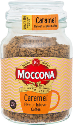 Кофе Moccona Caramel растворимый с ароматом карамели, 95г
