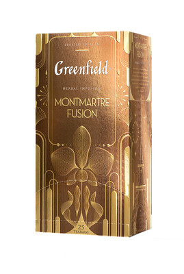 Напиток чайный Greenfield Montmartre Fusion с ароматом орхидеи и каштана, 25х1.5г