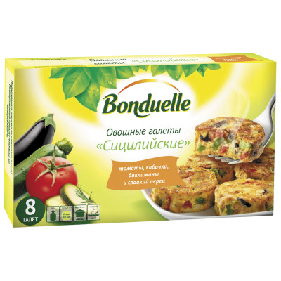 Галеты Bonduelle Сицилийские овощные, 300г