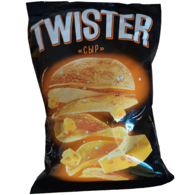 Чипсы картофельные Twister со вкусом сыра, 70г