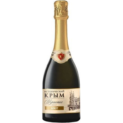 Вино игристое Исторический Крым белое брют 11.5%, 750мл