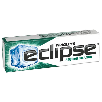 Жевательная резинка Eclipse Ледяной эвкалипт без сахара, 13.6г