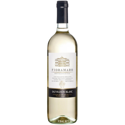 Вино Villa degli Olmi Fioramaro Sauvignon Blanc ординарное сортовое белое сухое, 750мл