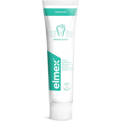 Зубная паста Elmex Sensitive для чувствительных зубов, 75мл