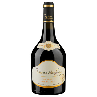 Вино Duc de Monflory красное полусладкое 10.5%, 750мл