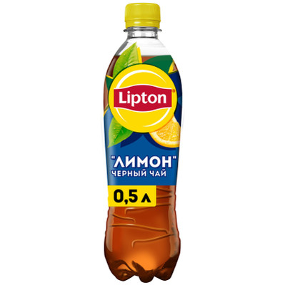 Холодный чай Lipton Лимон, 500мл