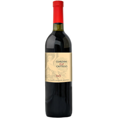 Вино Giardini Del Castello красное полусладкое 9-11%, 750мл