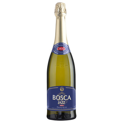 Напиток винный Bosca Джаз белый полусладкий газированный 7.5%, 750мл