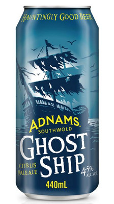 Пиво Adnams Корабль-призрак светлое фильтрованное 4.5%, 440мл
