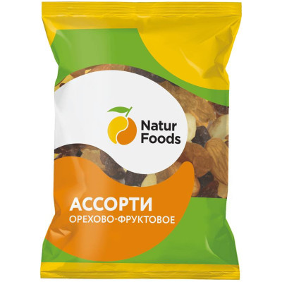 Смесь орехово-фруктовая NaturFoods Ассорти, 50г