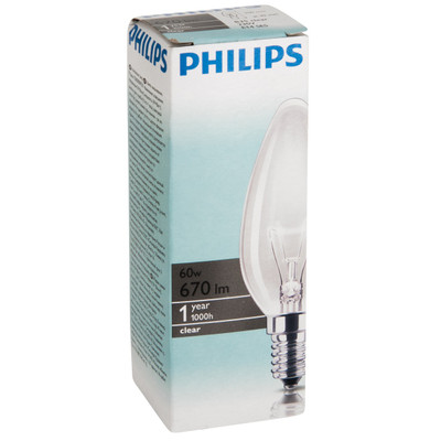 Лампа накаливания Philips Stan E14 60W 230V