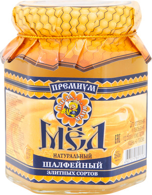 Мёд Пчелка Маня шалфейный натуральный, 250г