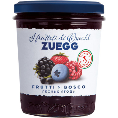 Конфитюр Zuegg экстра из лесных ягод, 320г