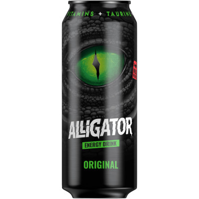 Энергетический напиток Alligator Original, 450мл
