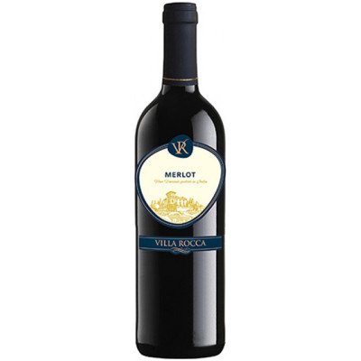 Вино Villa Rocca IGT Венето Мерло красное сухое 12%, 375мл