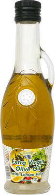 Масло оливковое Ellatika нерафинированное с лимонным соком высшее качество, 250мл