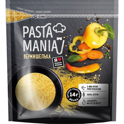 Вермишель PastaMania группа А высший сорт, 430г