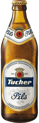 Пиво Tucher Pilsener светлое фильтрованное 5%, 500мл