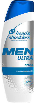 Шампунь Head&Shoulders Men Ultra Detox против перхоти, 360мл