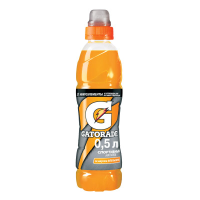 Напиток Gatorade Orange спортивный со вкусом апельсина, 500мл