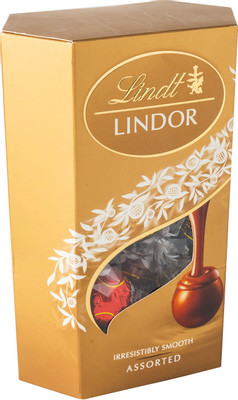 Набор конфет Lindt Lindor шоколадные ассорти с начинкой, 200г