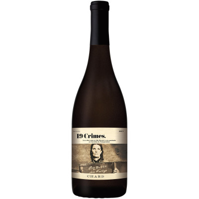 Вино 19 Crimes Chardonnay белое полусухое 13.5%, 750мл