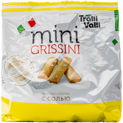 Палочки хлебные Mini Grissini с солью