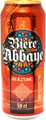 Пиво Abbay светлое 6.2%, 500мл