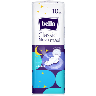 Прокладки Bella Classic nova maxi, 10шт