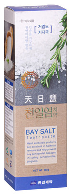 Зубная паста Hanil Bay salt c морской солью, 180г