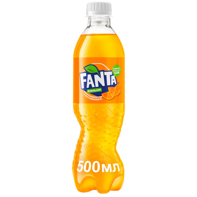 Напиток безалкогольный Fanta апельсин газированный, 500мл
