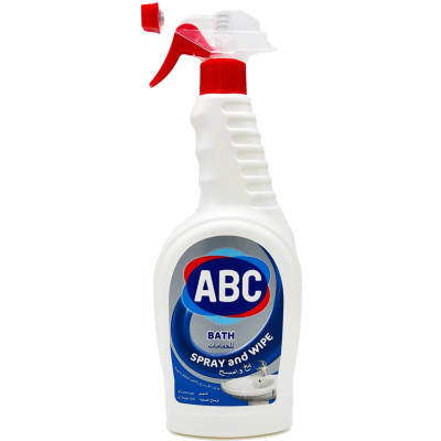 Спрей ABC чистящий нового поколения для ванной, 750мл