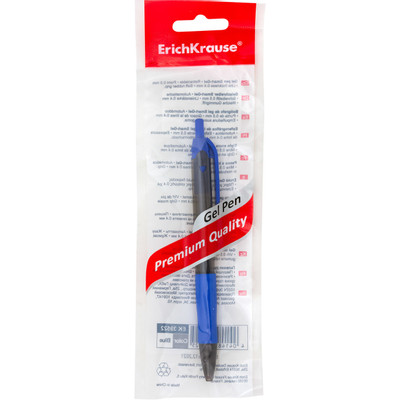 Ручка Erich Krause Smart-Gel гелевая автоматическая синяя