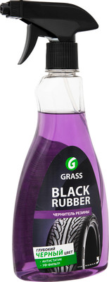 Чернитель Grass Black Rubber для шин полирующее, 500мл