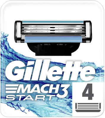 Кассеты для бритья Gillette Mach3 Start сменные, 4шт