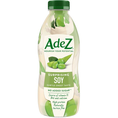 Напиток AdeZ Изумительная соя обогащённый витаминами ультрапастеризованный, 800мл